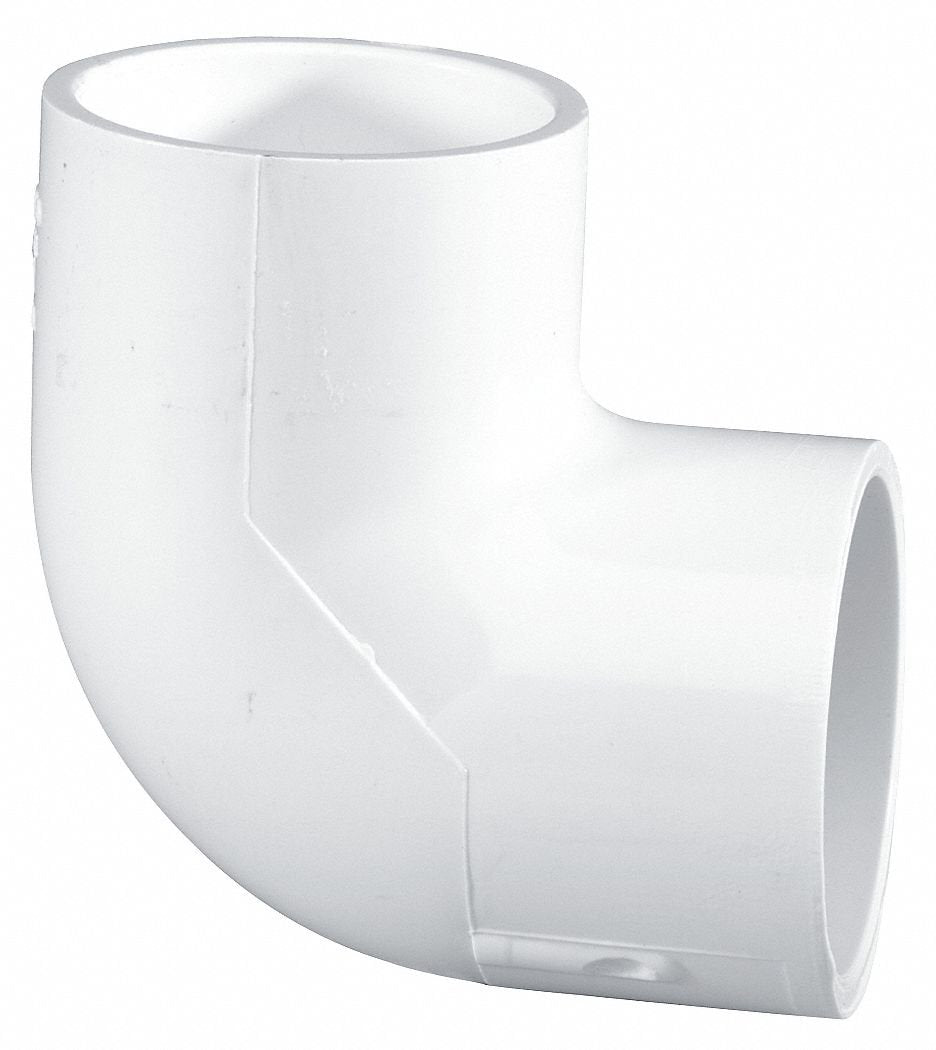 Codo de 90° CEM x CEM 2 1/2 Pulg. PVC C40