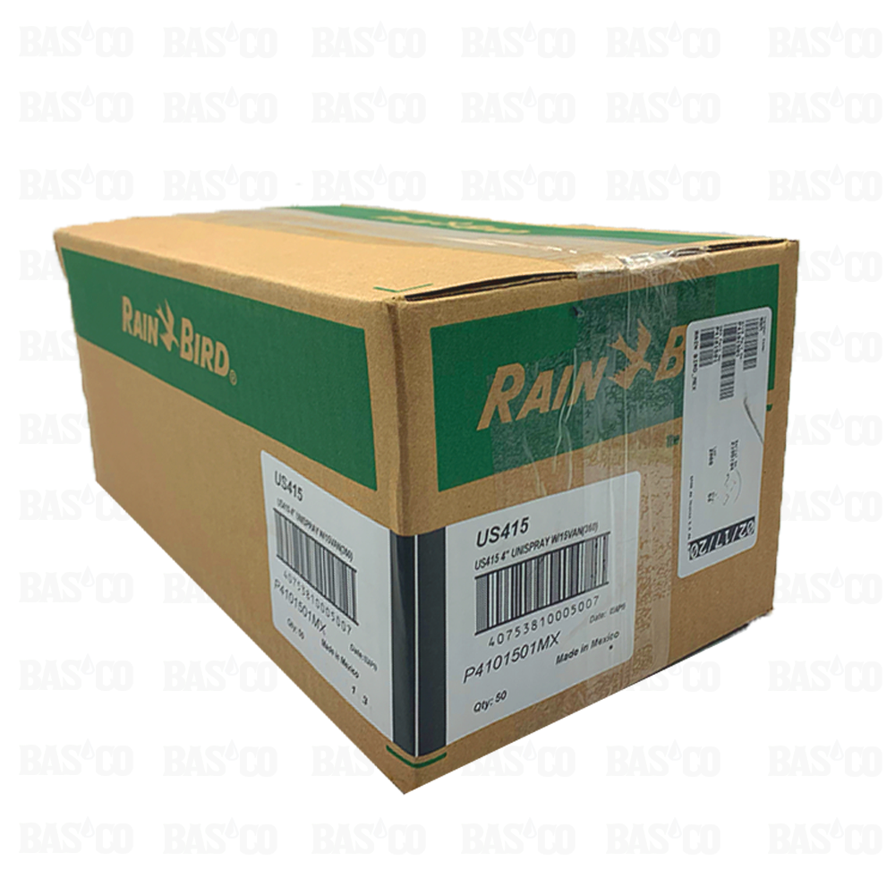 (50) Aspersores Rociador Rain Bird Con Boquilla 15 VAN UNI-SPRAY