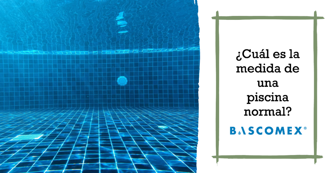¿Cuál es la medida de una piscina normal?