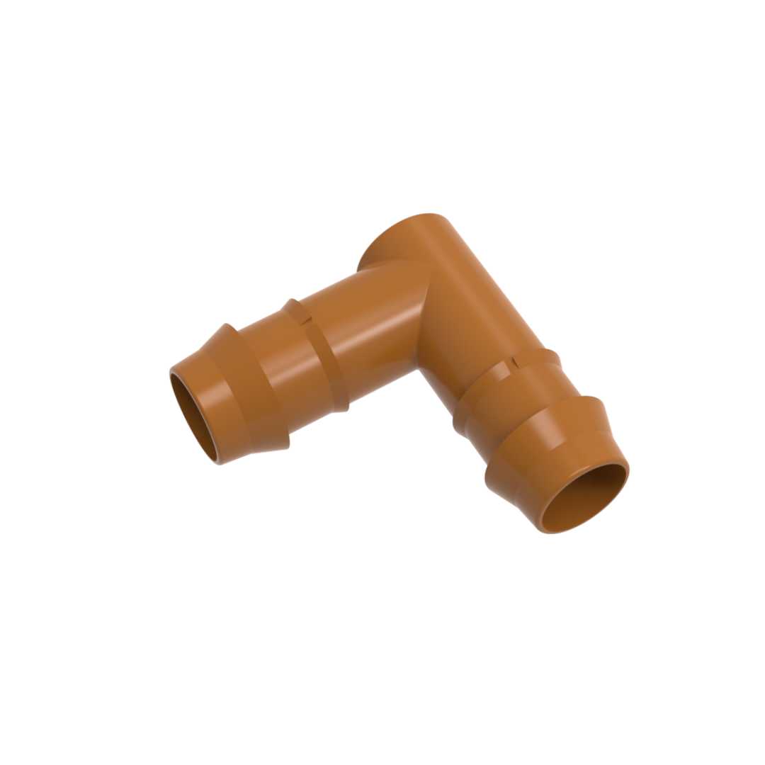 Codo insercion 17 mm. X 17 mm.