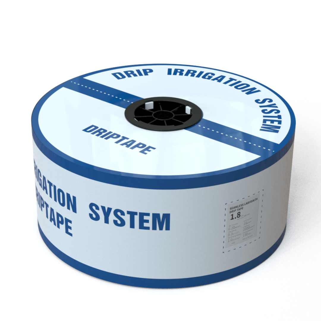 Cintilla 5/8 pulg. 6 mil. espaciamiento 8 pulg. gasto1.1 LPH por gotero rollo de 3000 mts.