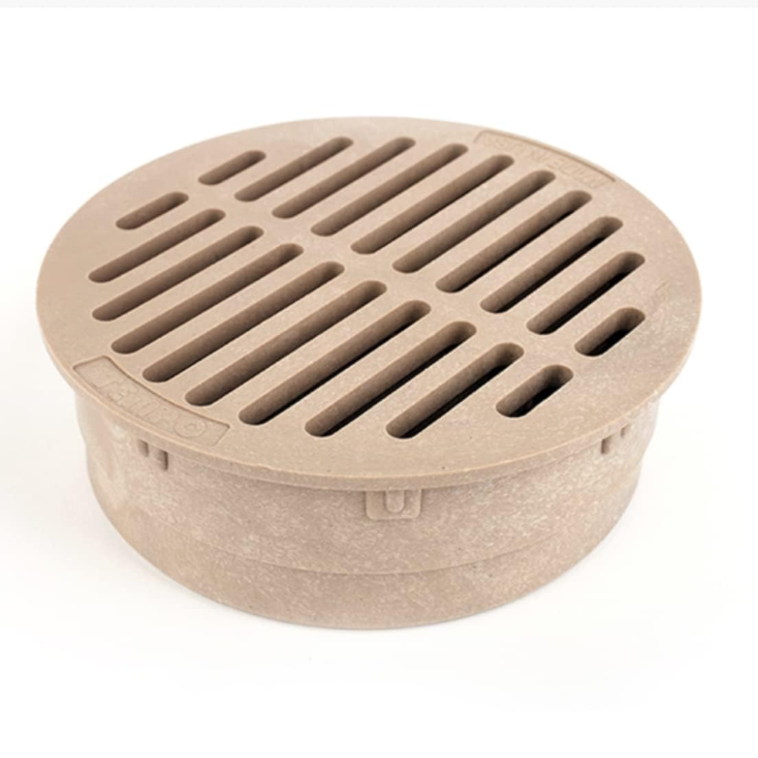 NDS 60SRejilla Redonda Plana De 6 PULG Sand