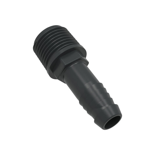 Adaptador funny pipe 1/2 pulg. MNPT x 1/2 pulg. Insercion