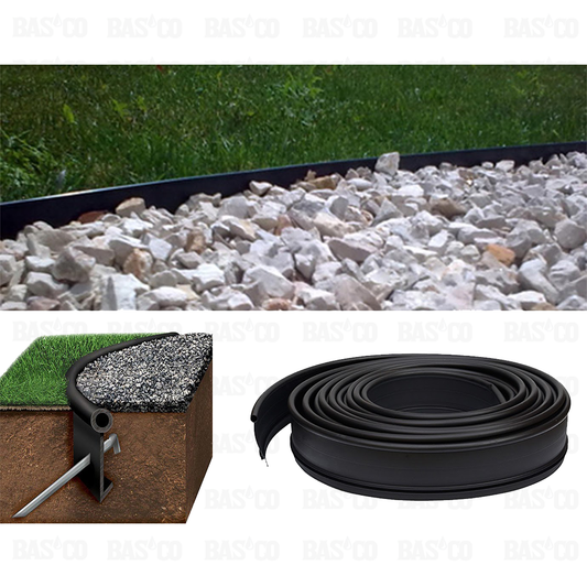 Borde Separador Para Jardín Rollo De 54 Mts. Ligero