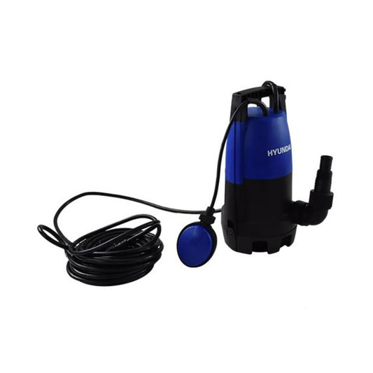 Bomba Sumergible Hyundai Para Cisterna Agua Limpia, Sucia Y De Succión A 1MM con Potencia de 750 W/110 V Altura de 9 M
