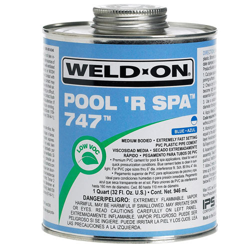Pegamento WELD-ON 747 para PVC